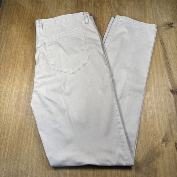 Johnston & Murphy Other - Johnston And Murphy XC4 Extreme Comfort Slim Fit Khaki Golf Pants 36x34 Coolmax